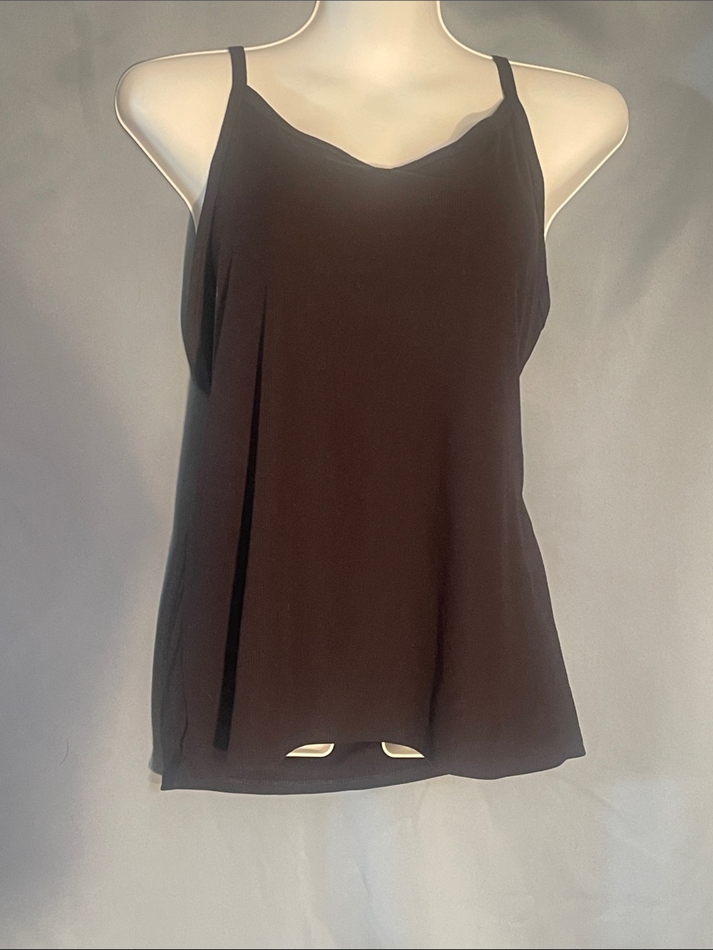 No Boundaries Black Spaghetti Strap Cami